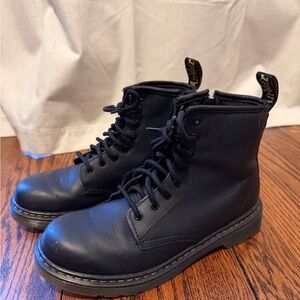 Dr. Martens Black Leather Boots